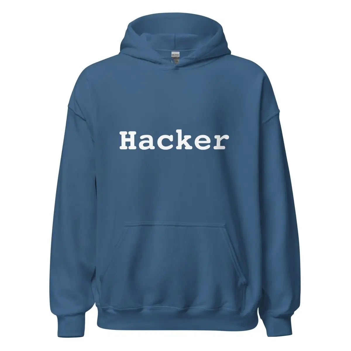 Hacker Hoodie (unisex) - Indigo Blue / M