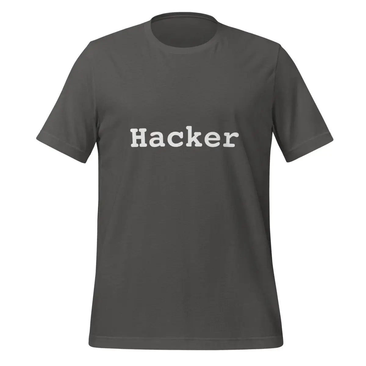 Hacker T-Shirt (unisex) - Asphalt / M