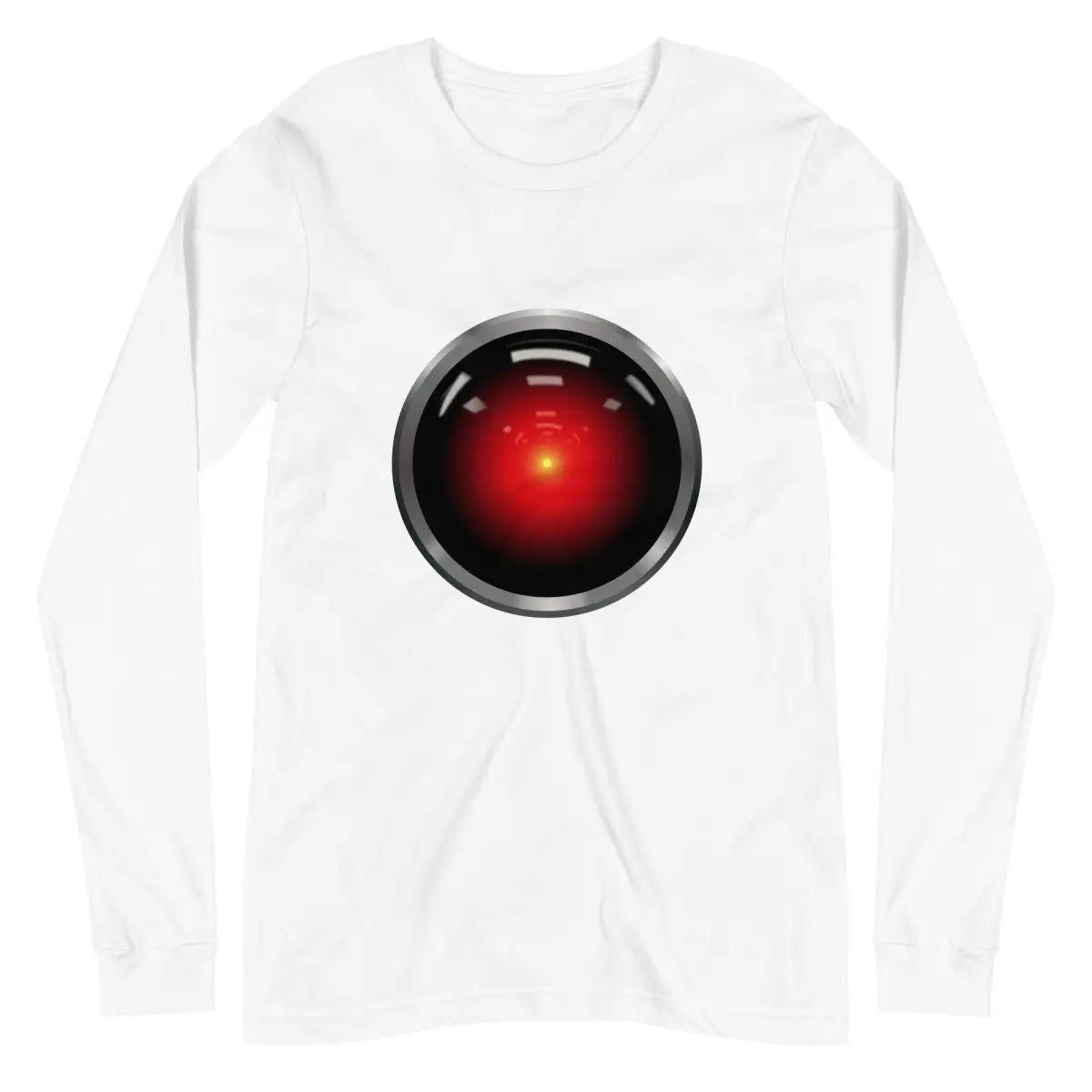 HAL 9000 Long Sleeve T-Shirt (unisex) - White / M