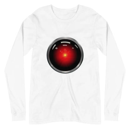 HAL 9000 Long Sleeve T-Shirt (unisex) - White / M