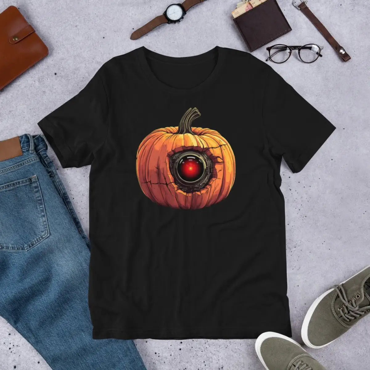 HAL 9000 Pumpkin T-Shirt (unisex) 🎃