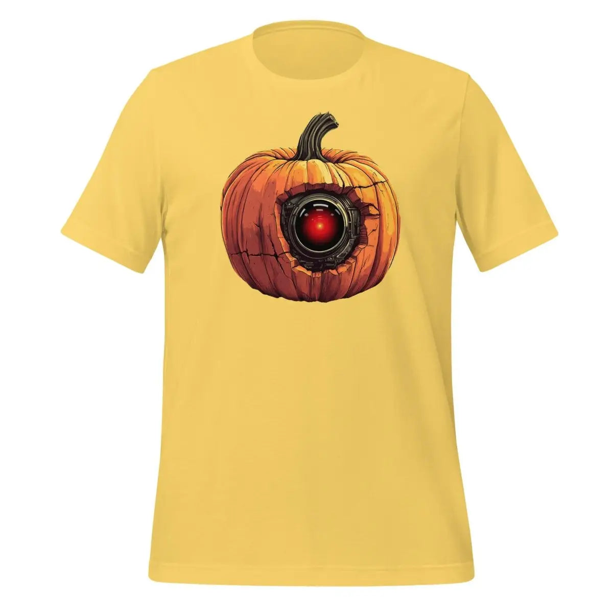 HAL 9000 Pumpkin T-Shirt (unisex) 🎃 - Yellow / M