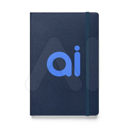 ai Hardcover Bound Notebook - Navy