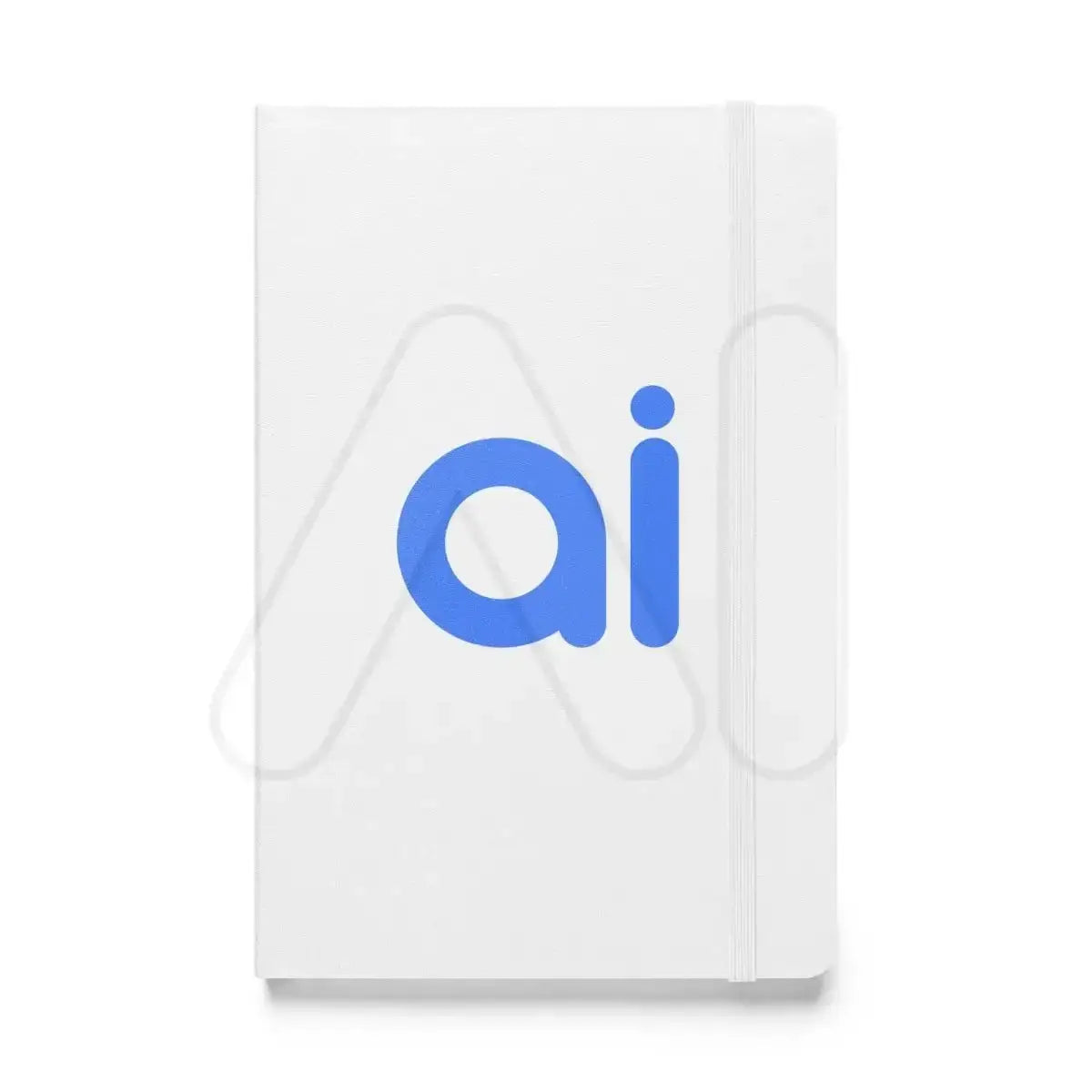 ai Hardcover Bound Notebook - White