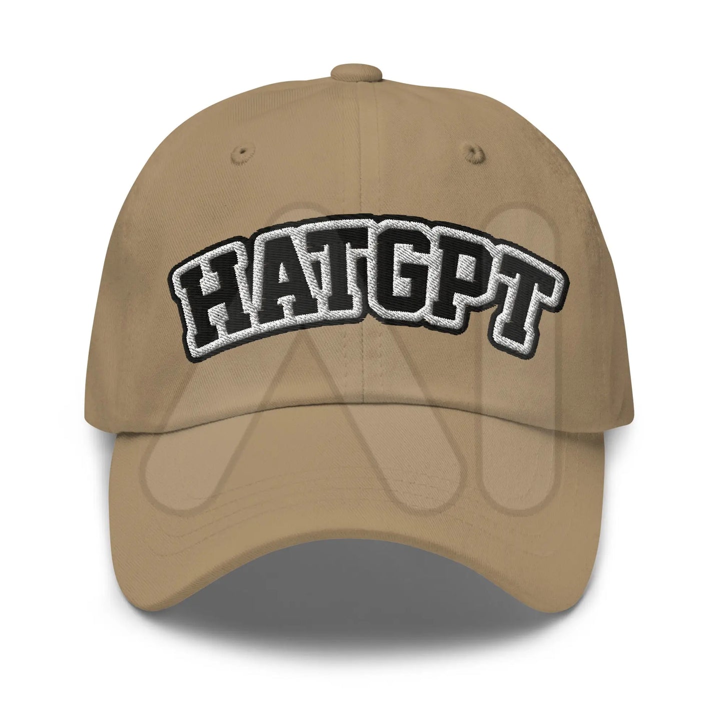 HatGPT Embroidered Cap 2 - Khaki