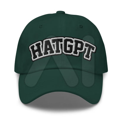 HatGPT Embroidered Cap 2 - Spruce