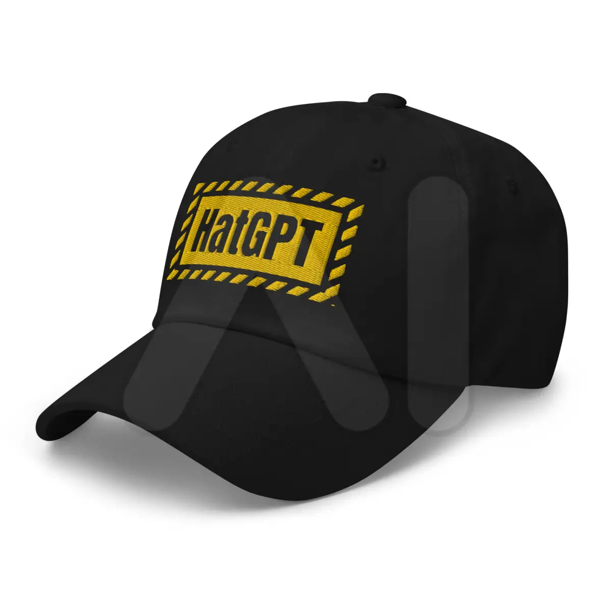 HatGPT Warning Embroidered Cap