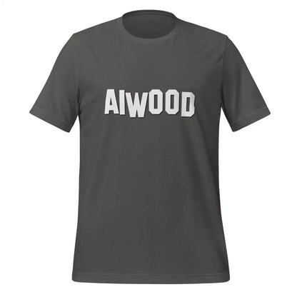 AI Hollywood Sign T-Shirt (unisex) - Asphalt / M