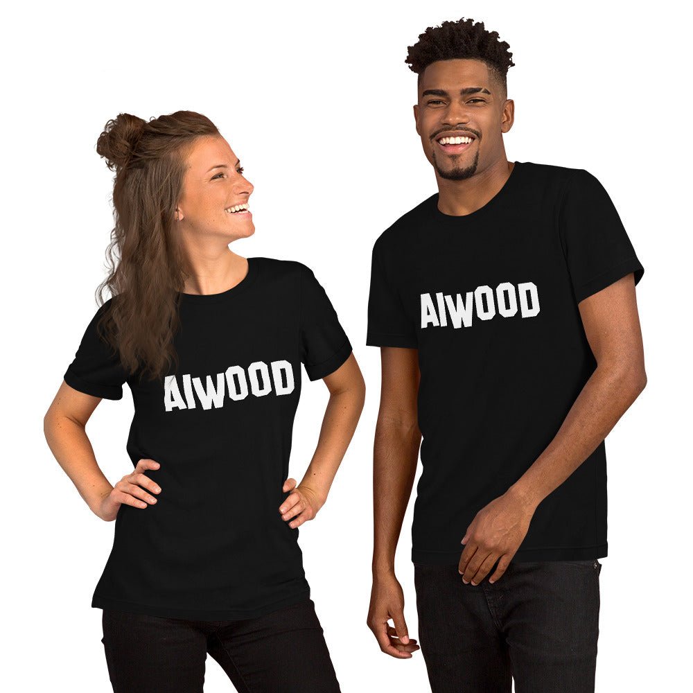 AI Hollywood Sign T - Shirt (unisex) - Black - AI Store