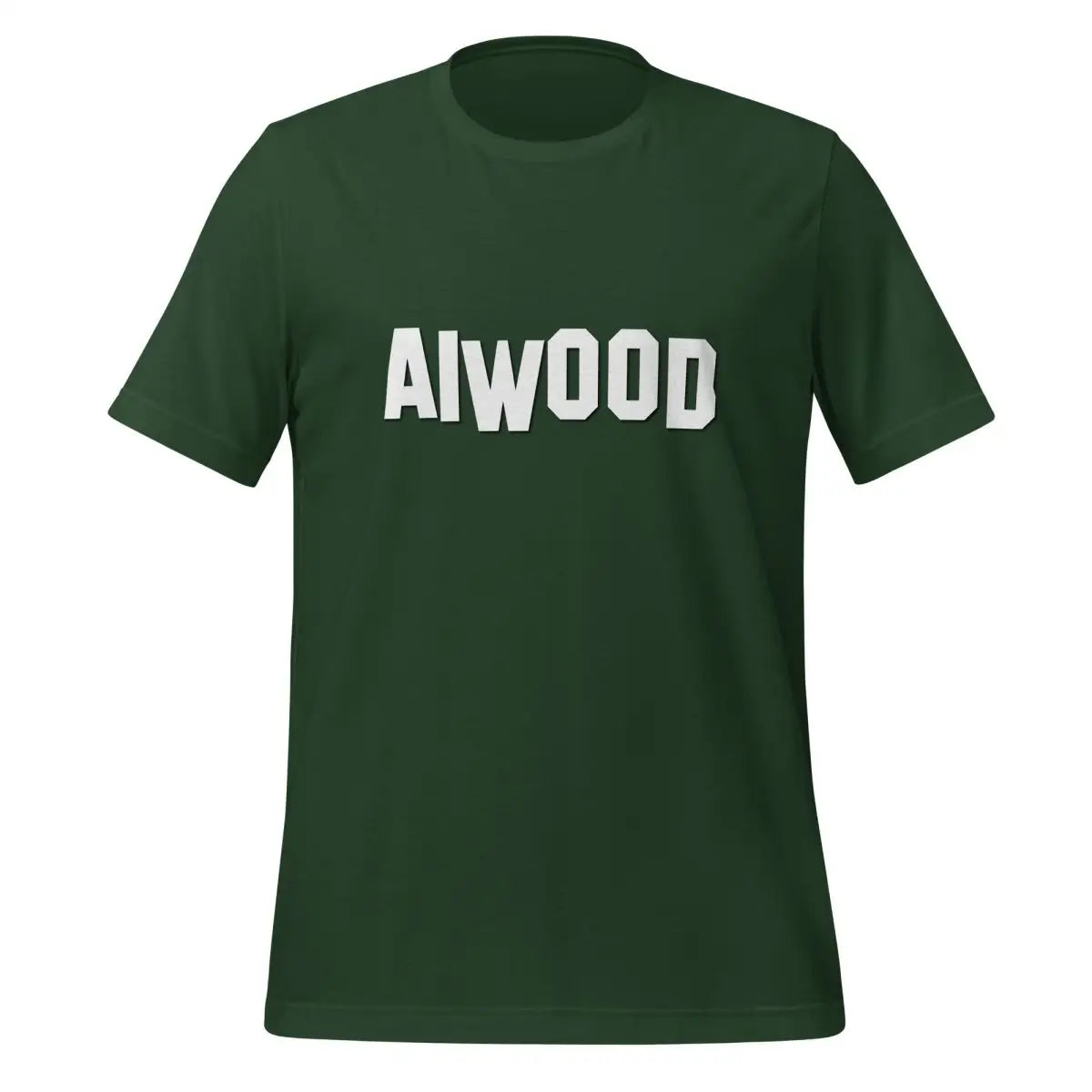 AI Hollywood Sign T-Shirt (unisex) - Forest / M