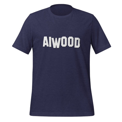 AI Hollywood Sign T - Shirt (unisex) - Heather Midnight Navy - AI Store