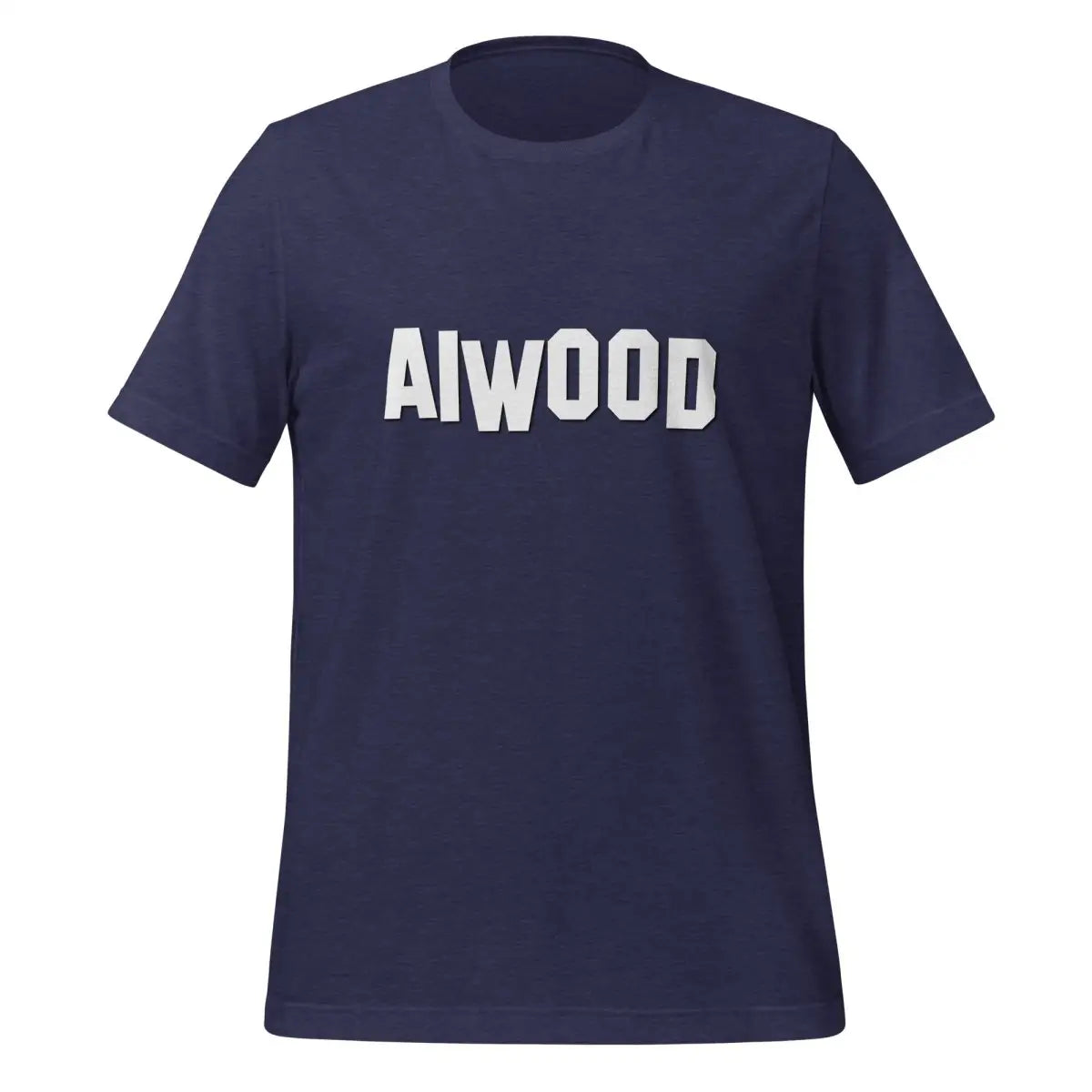 AI Hollywood Sign T-Shirt (unisex) - Heather Midnight Navy / M