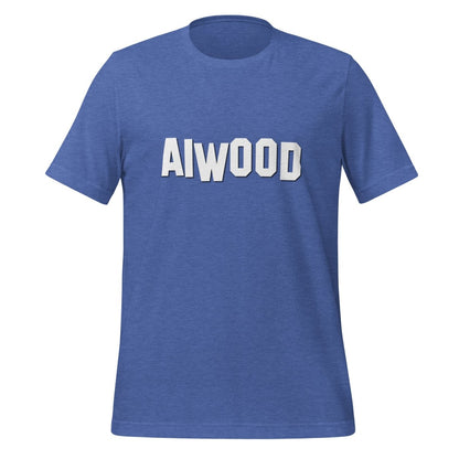 AI Hollywood Sign T - Shirt (unisex) - Heather True Royal - AI Store