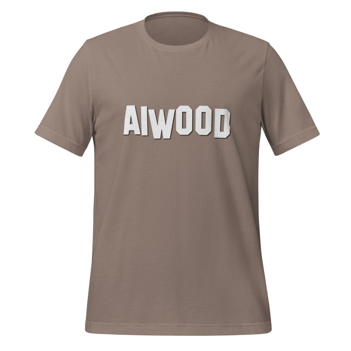 AI Hollywood Sign T - Shirt (unisex) - Pebble - AI Store
