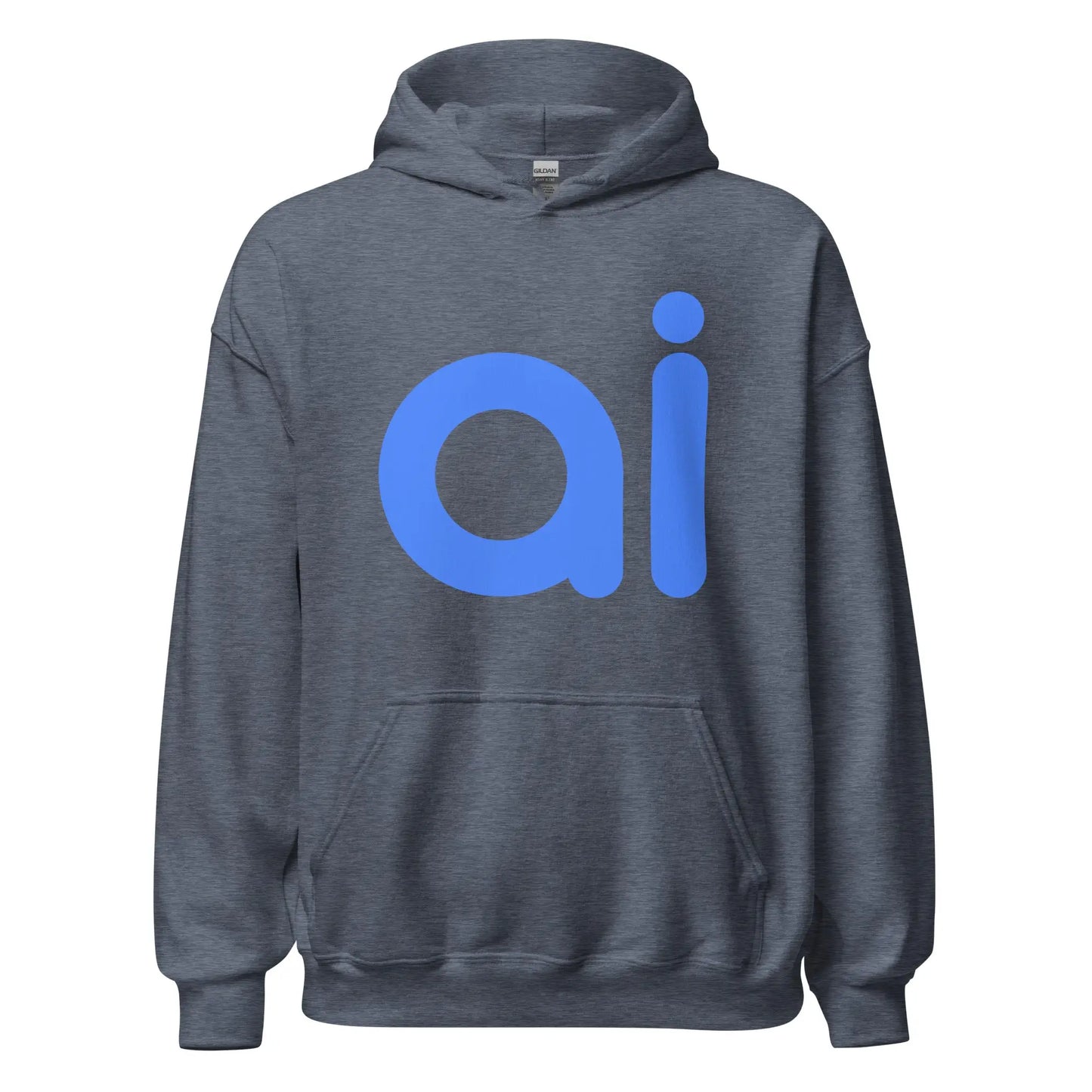 ai Hoodie (unisex) - Heather Sport Dark Navy / M