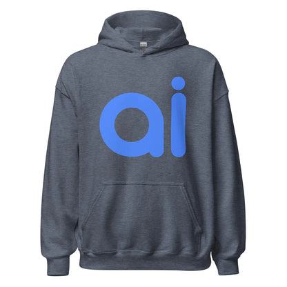 ai Hoodie (unisex) - Heather Sport Dark Navy / M