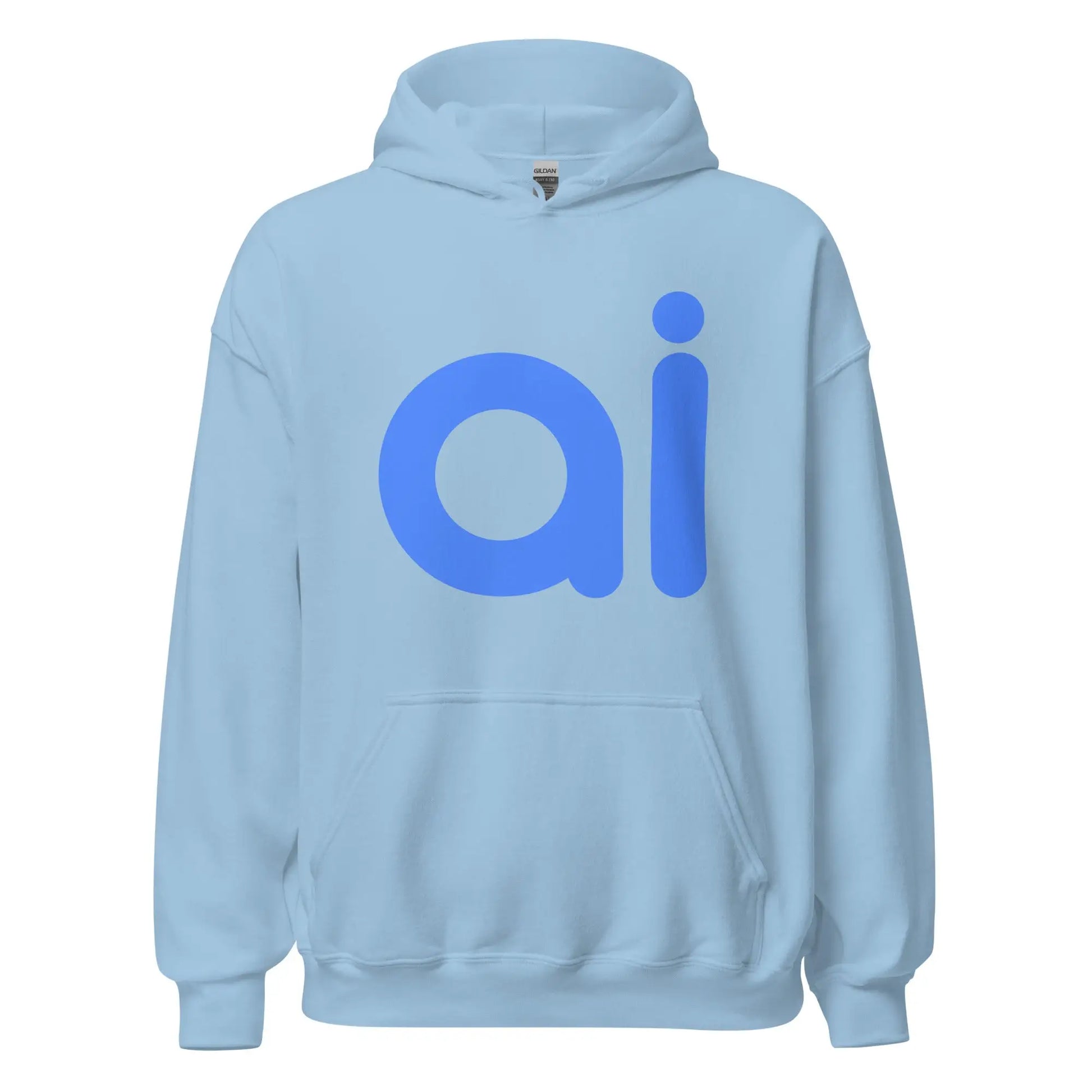 ai Hoodie (unisex) - Light Blue / M