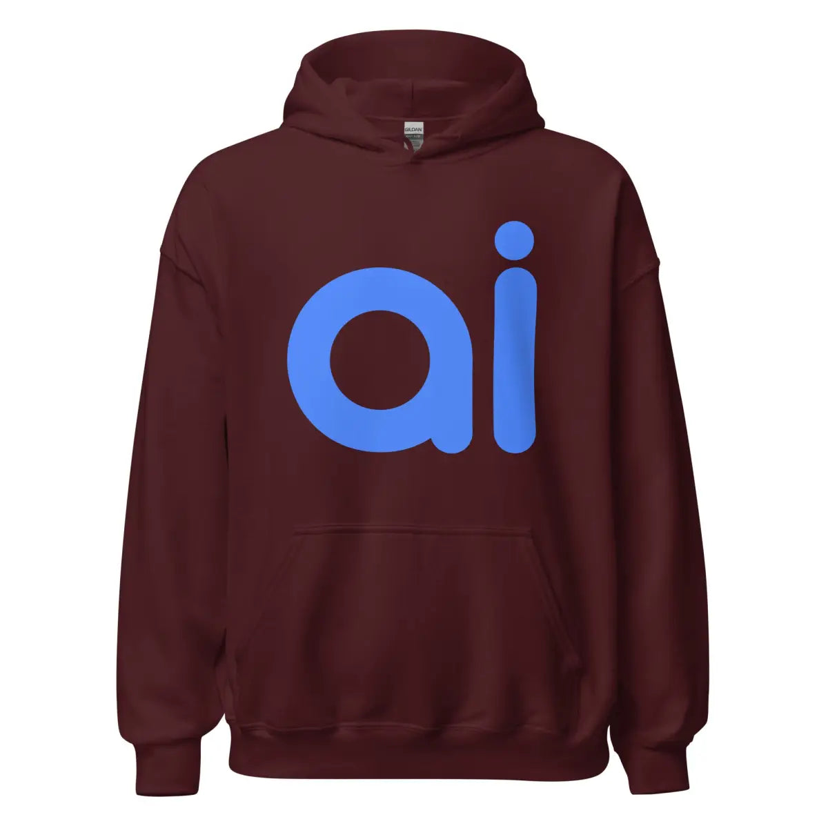 ai Hoodie (unisex) - Maroon / M