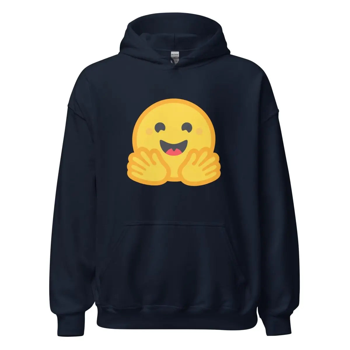 Hugging Face Icon Hoodie (unisex) - Navy / M