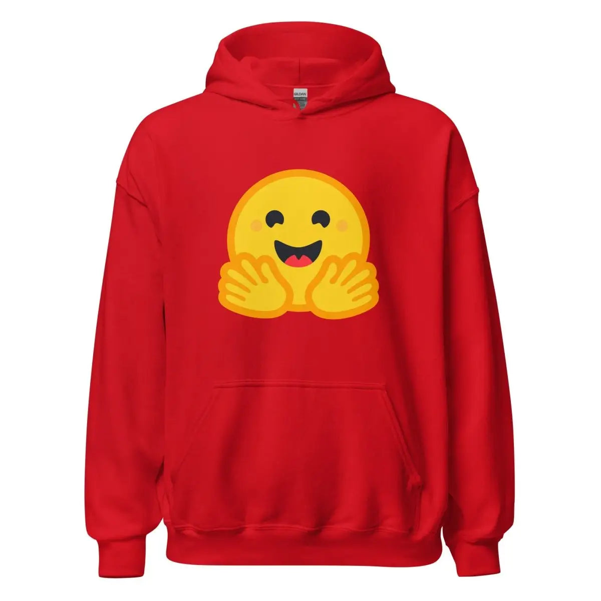 Hugging Face Icon Hoodie (unisex) - Red / M