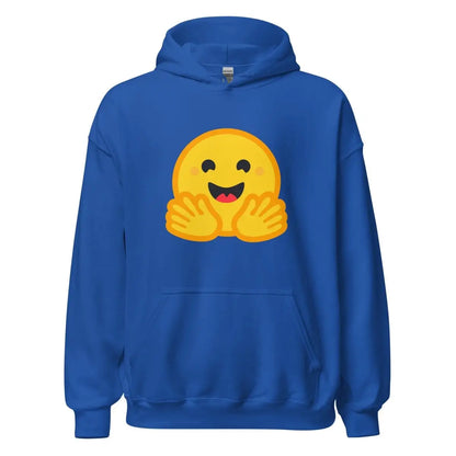 Hugging Face Icon Hoodie (unisex) - Royal / M