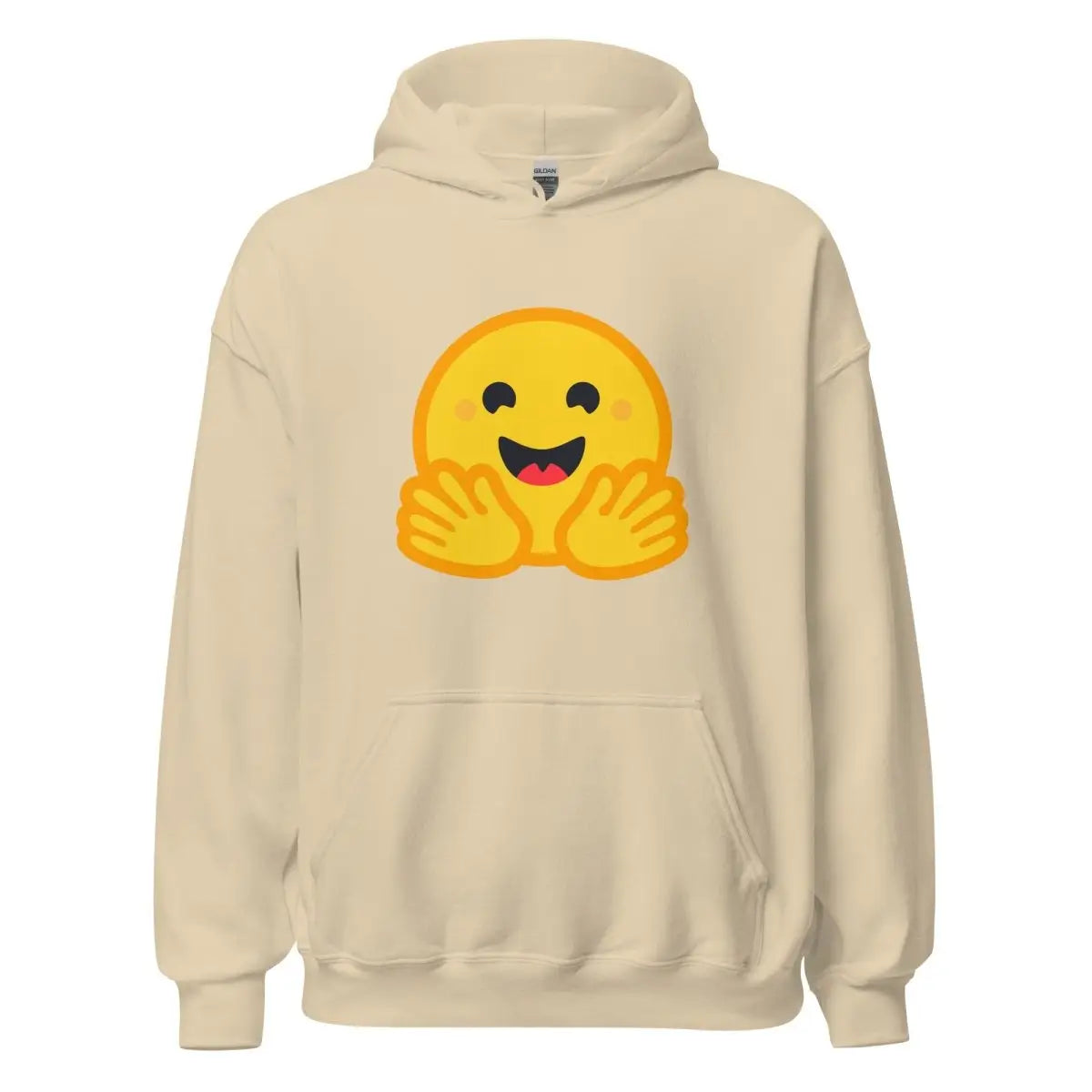 Hugging Face Icon Hoodie (unisex) - Sand / M