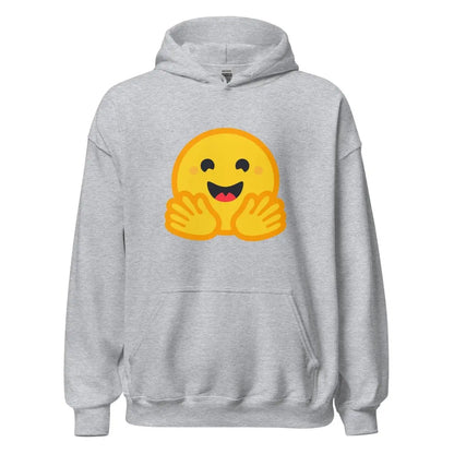 Hugging Face Icon Hoodie (unisex) - Sport Grey / M