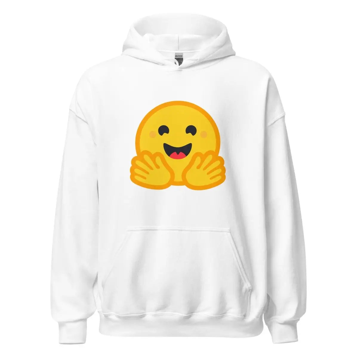 Hugging Face Icon Hoodie (unisex) - White / M