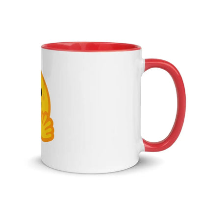 Hugging Face Icon Mug with Color Inside