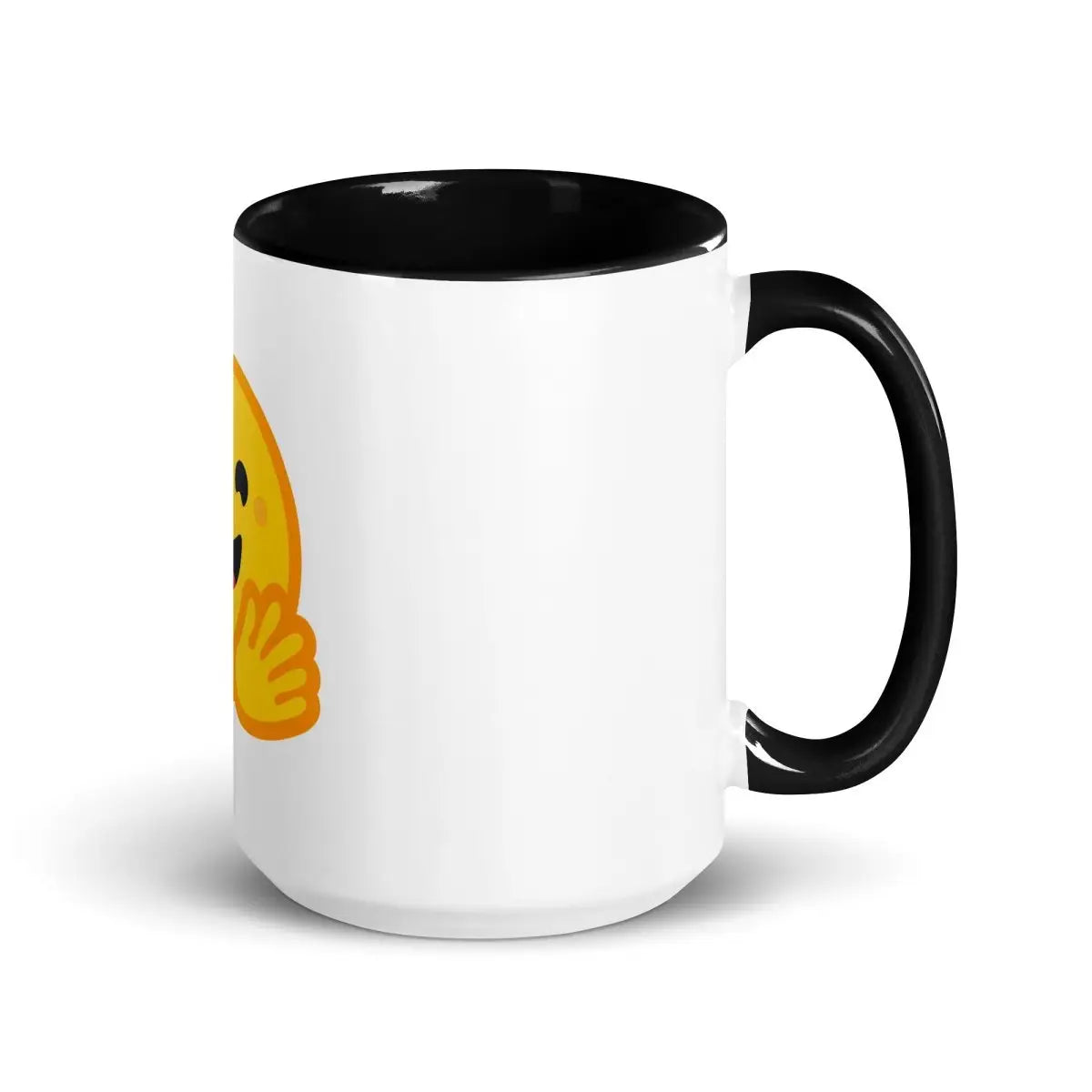 Hugging Face Icon Mug with Color Inside