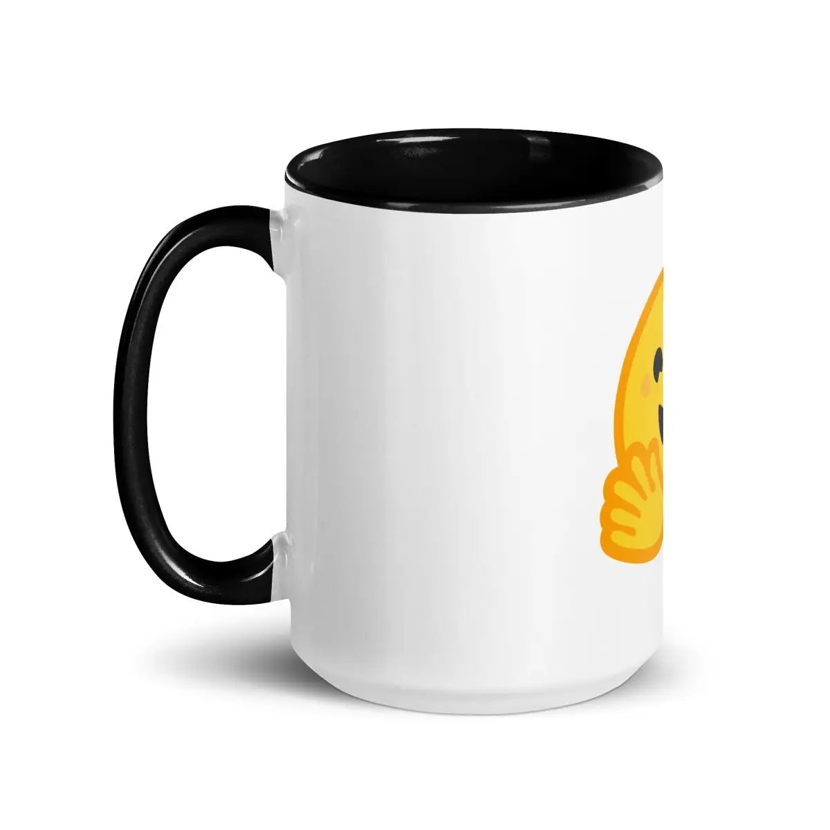 Hugging Face Icon Mug with Color Inside