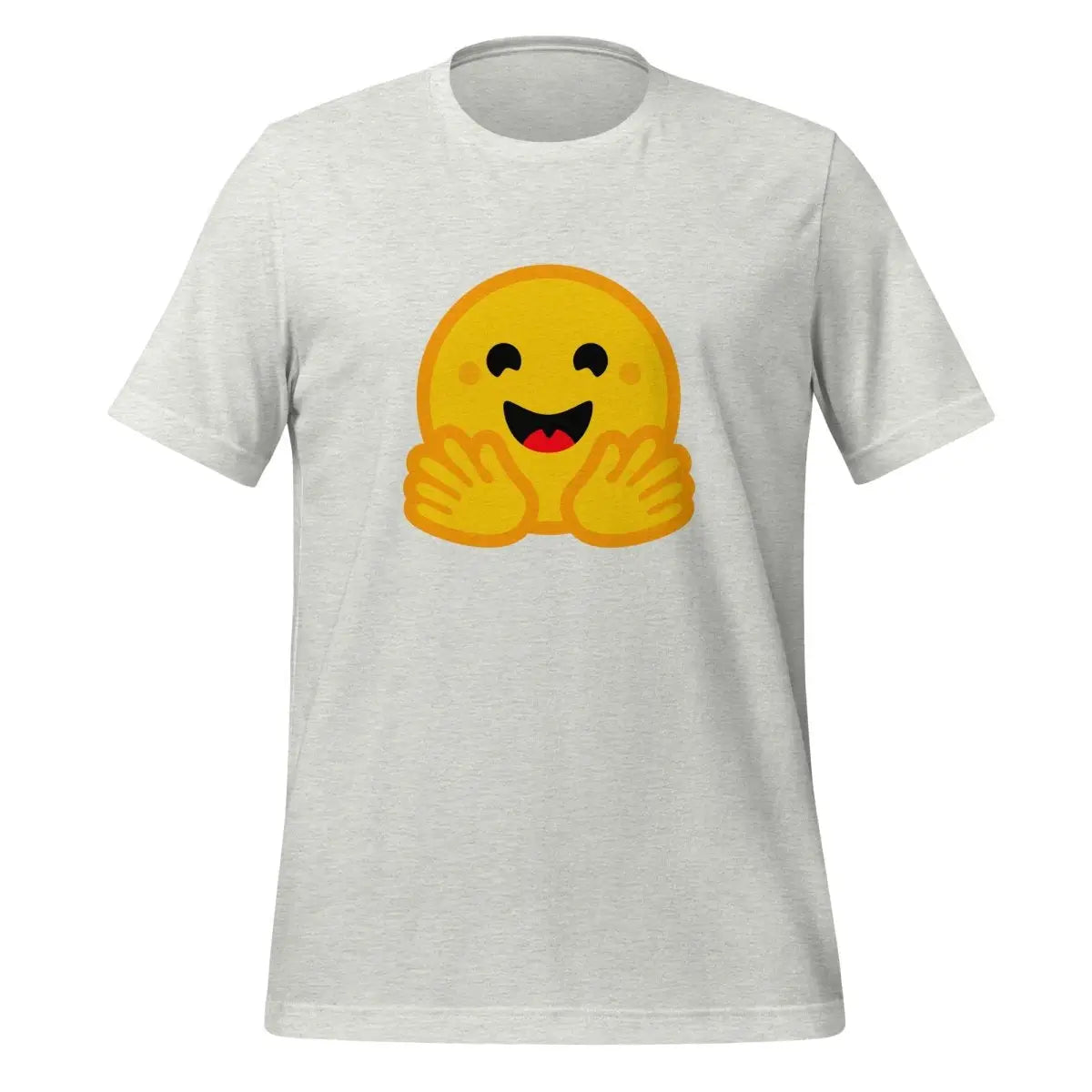 Hugging Face Icon T-Shirt (unisex) - Ash / M