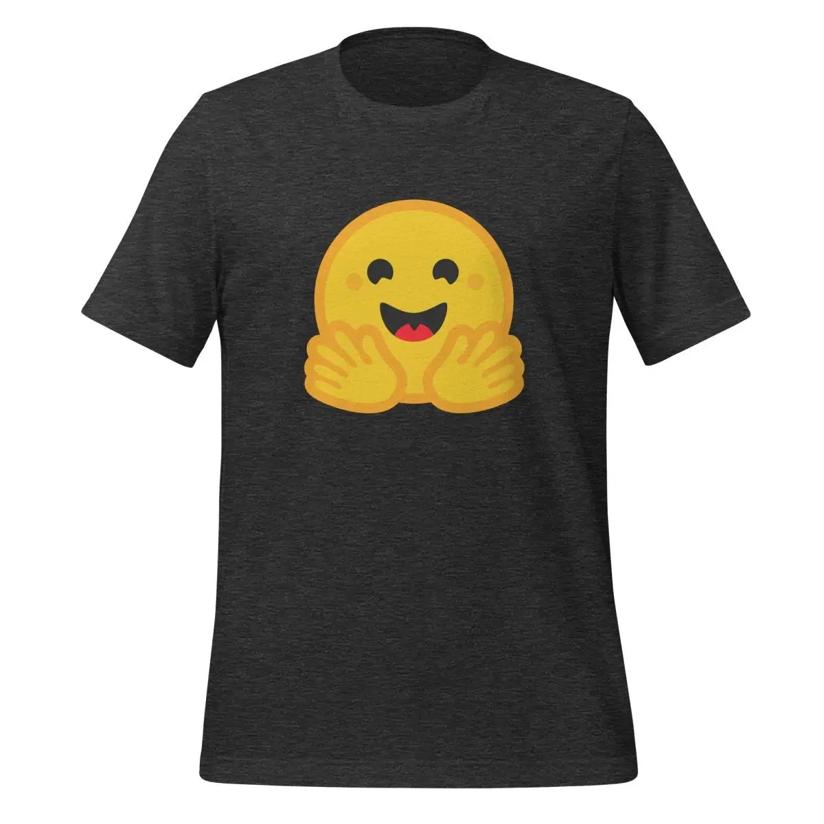 Hugging Face Icon T-Shirt (unisex) - Dark Grey Heather / M