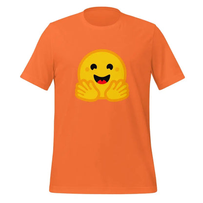 Hugging Face Icon T-Shirt (unisex) - Orange / M