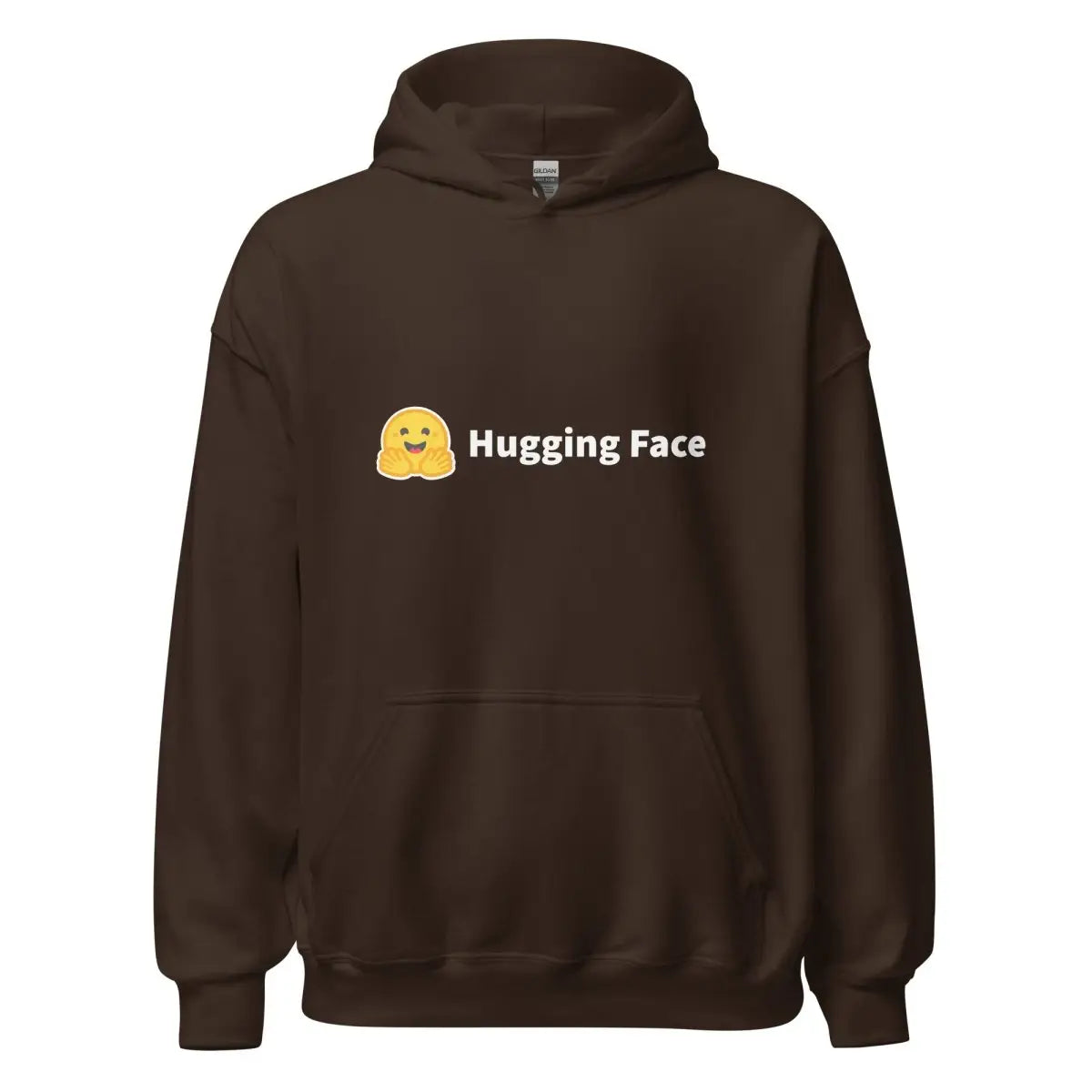 Hugging Face Logo Hoodie (unisex) - Dark Chocolate / M