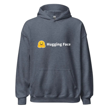 Hugging Face Logo Hoodie (unisex) - Heather Sport Dark Navy / M