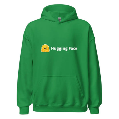 Hugging Face Logo Hoodie (unisex) - Irish Green / M