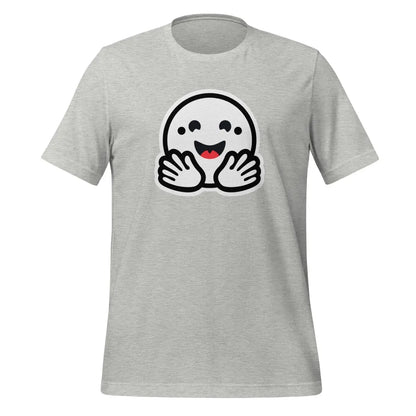 Hugging Face Pirate Icon T-Shirt (unisex) - Athletic Heather / M