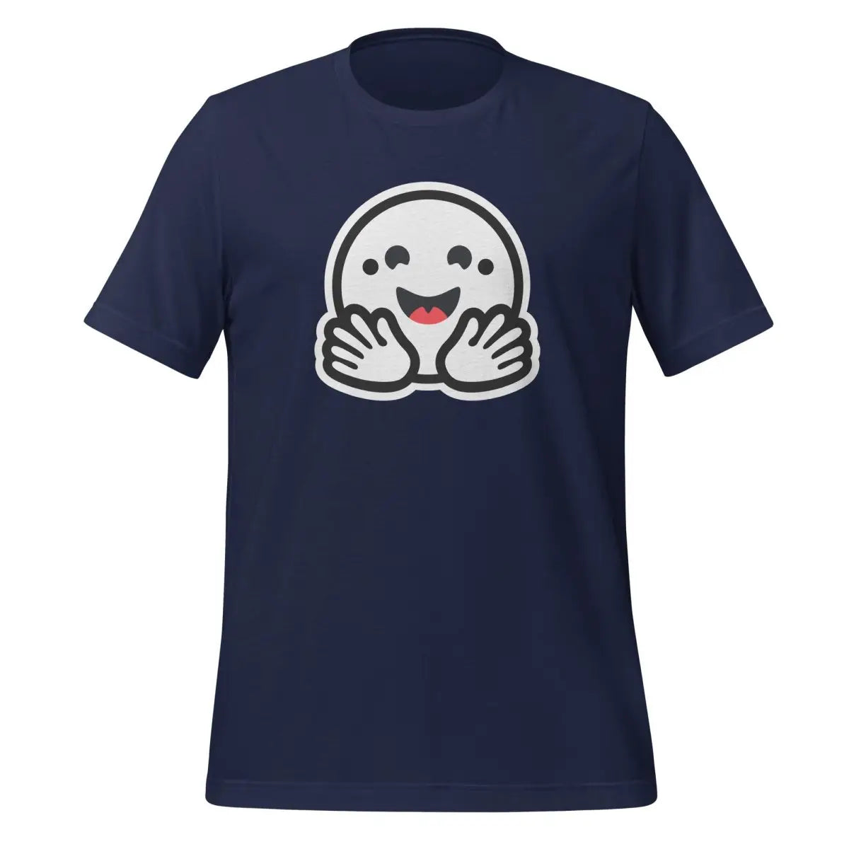 Hugging Face Pirate Icon T-Shirt (unisex) - Navy / M