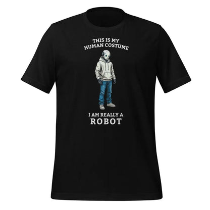 Human Costume Robot T-Shirt 3 (unisex) - Black / M