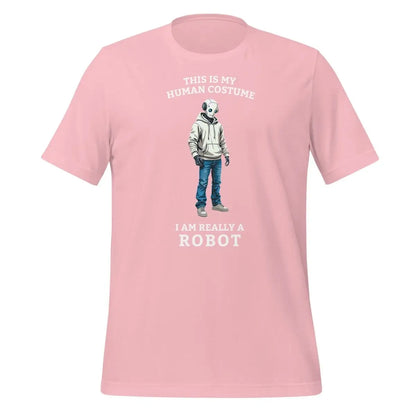 Human Costume Robot T-Shirt 3 (unisex) - Pink / M