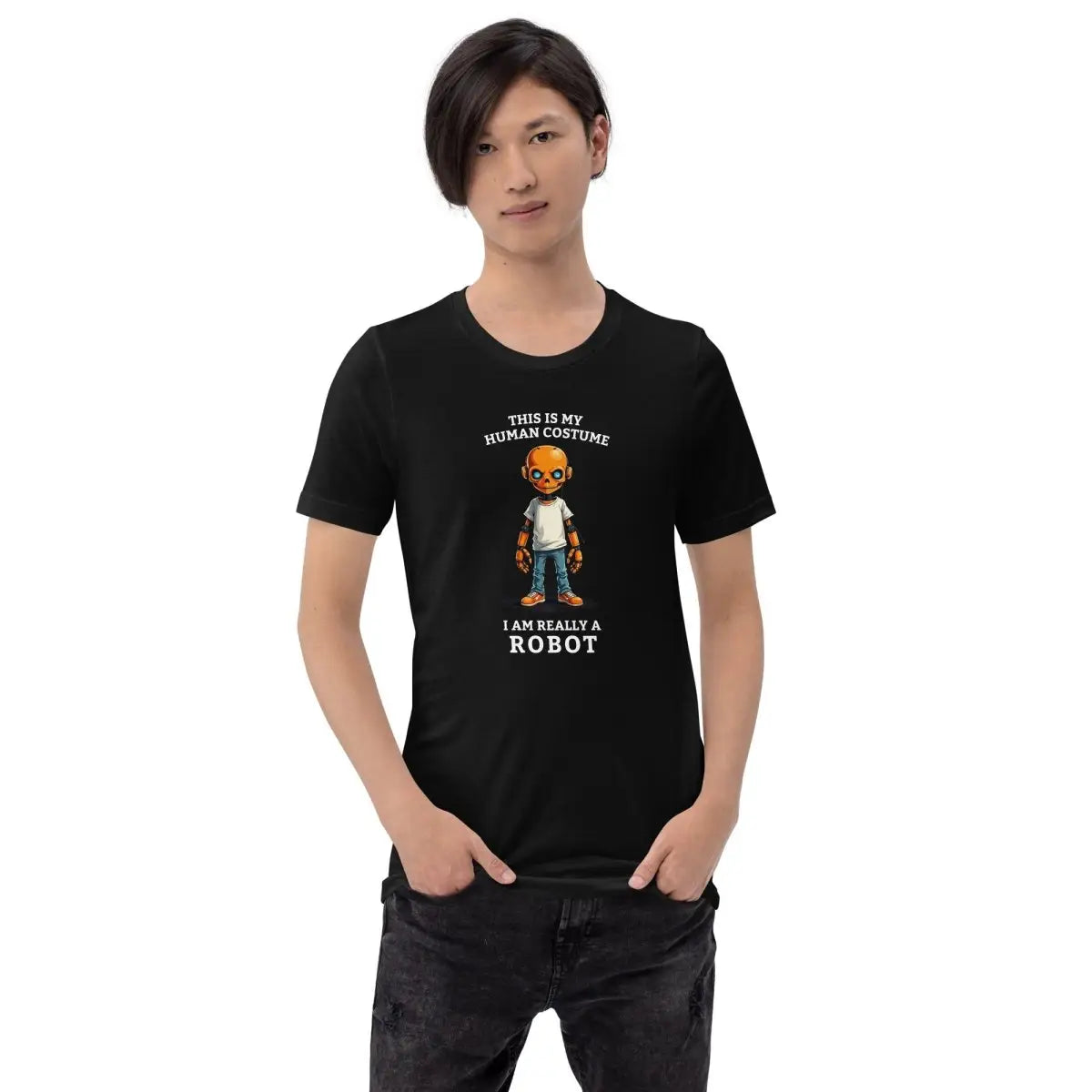 Human Costume Robot T-Shirt (unisex)