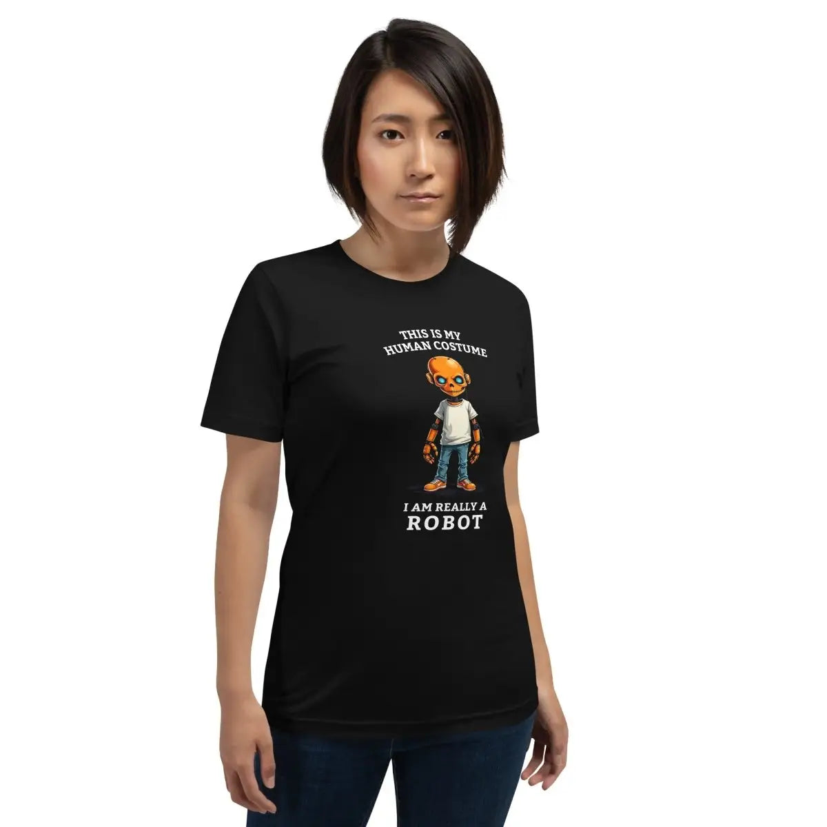 Human Costume Robot T-Shirt (unisex)