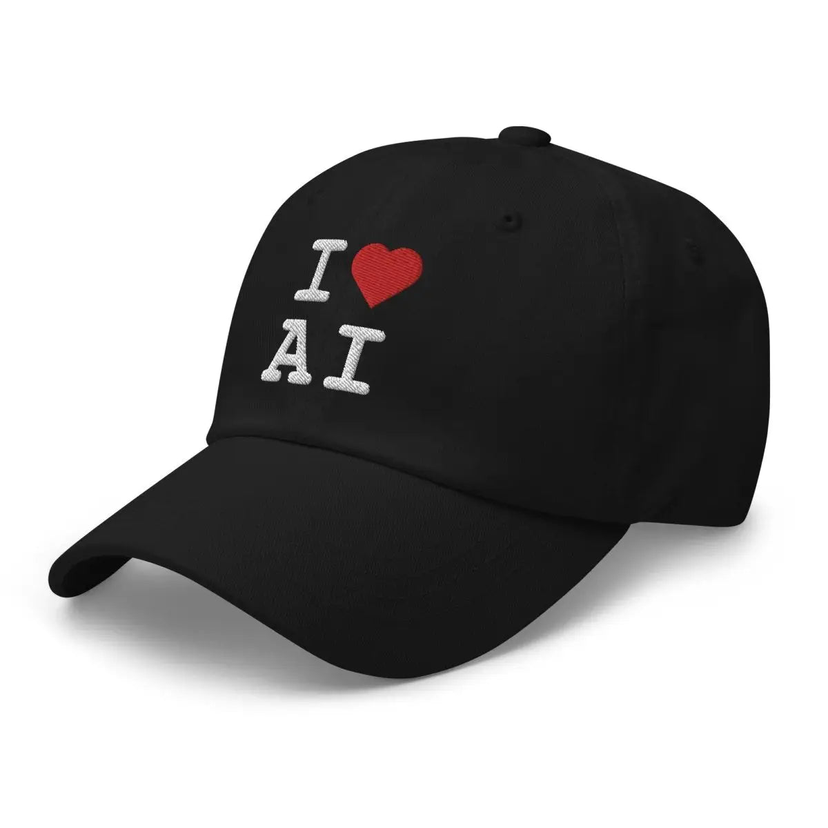 I Heart AI Embroidered Cap 1