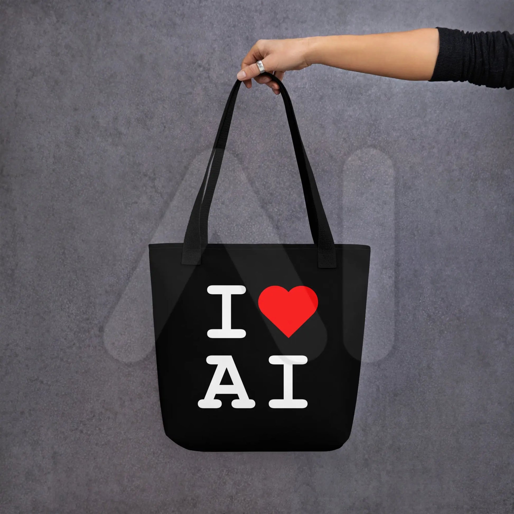 I Heart AI Tote Bag 1