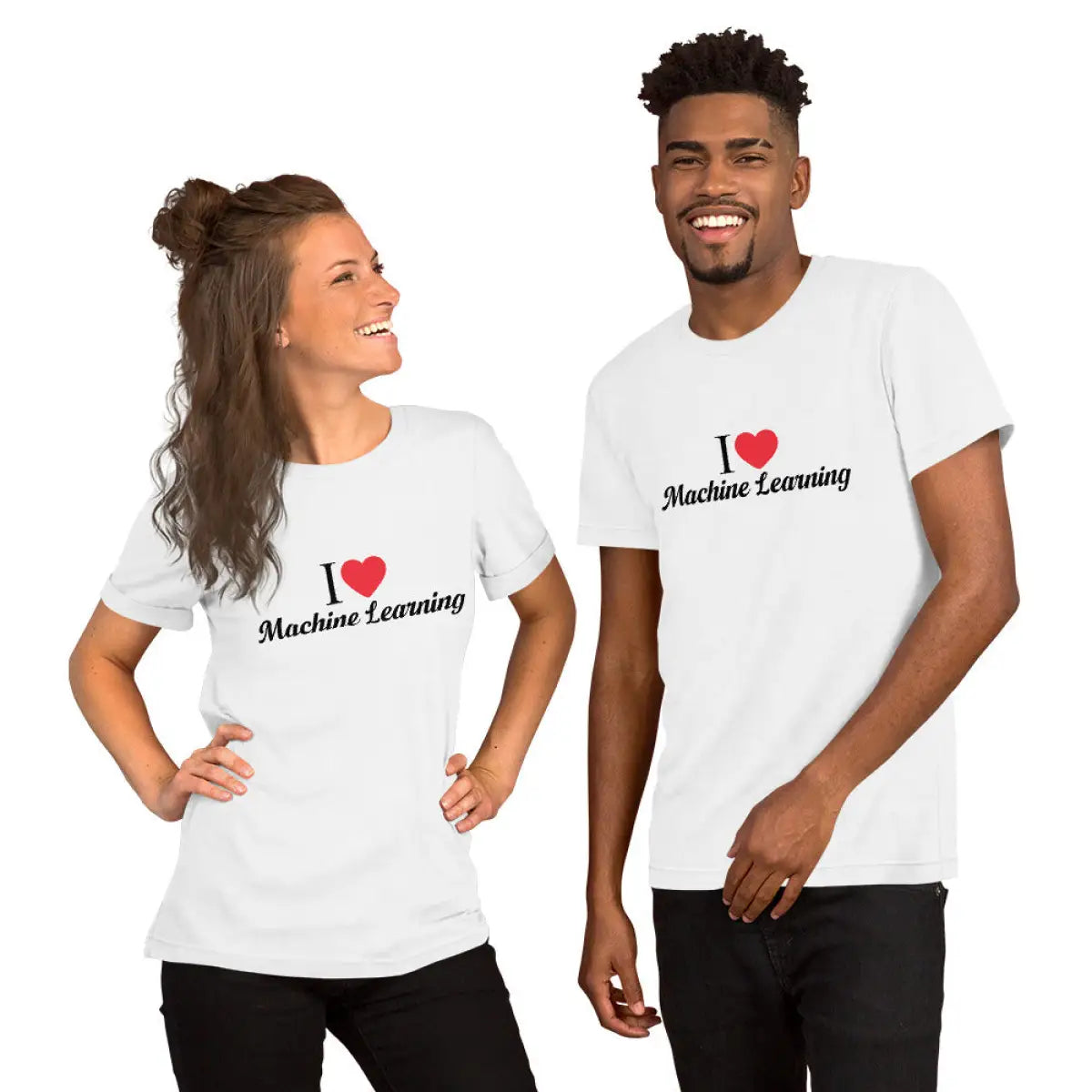 I Heart Machine Learning T-Shirt 3 (unisex)