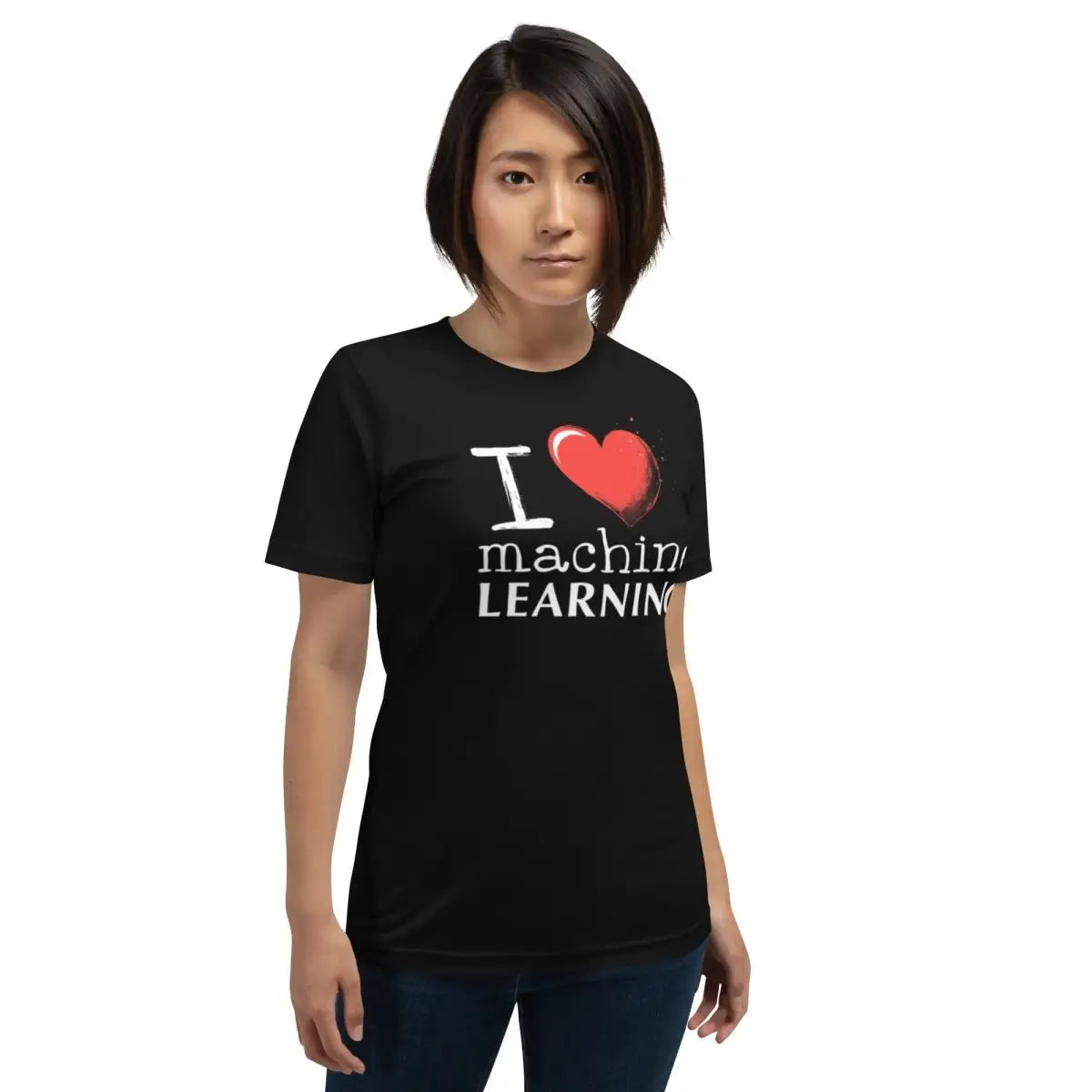 I Heart Machine Learning T-Shirt (unisex)