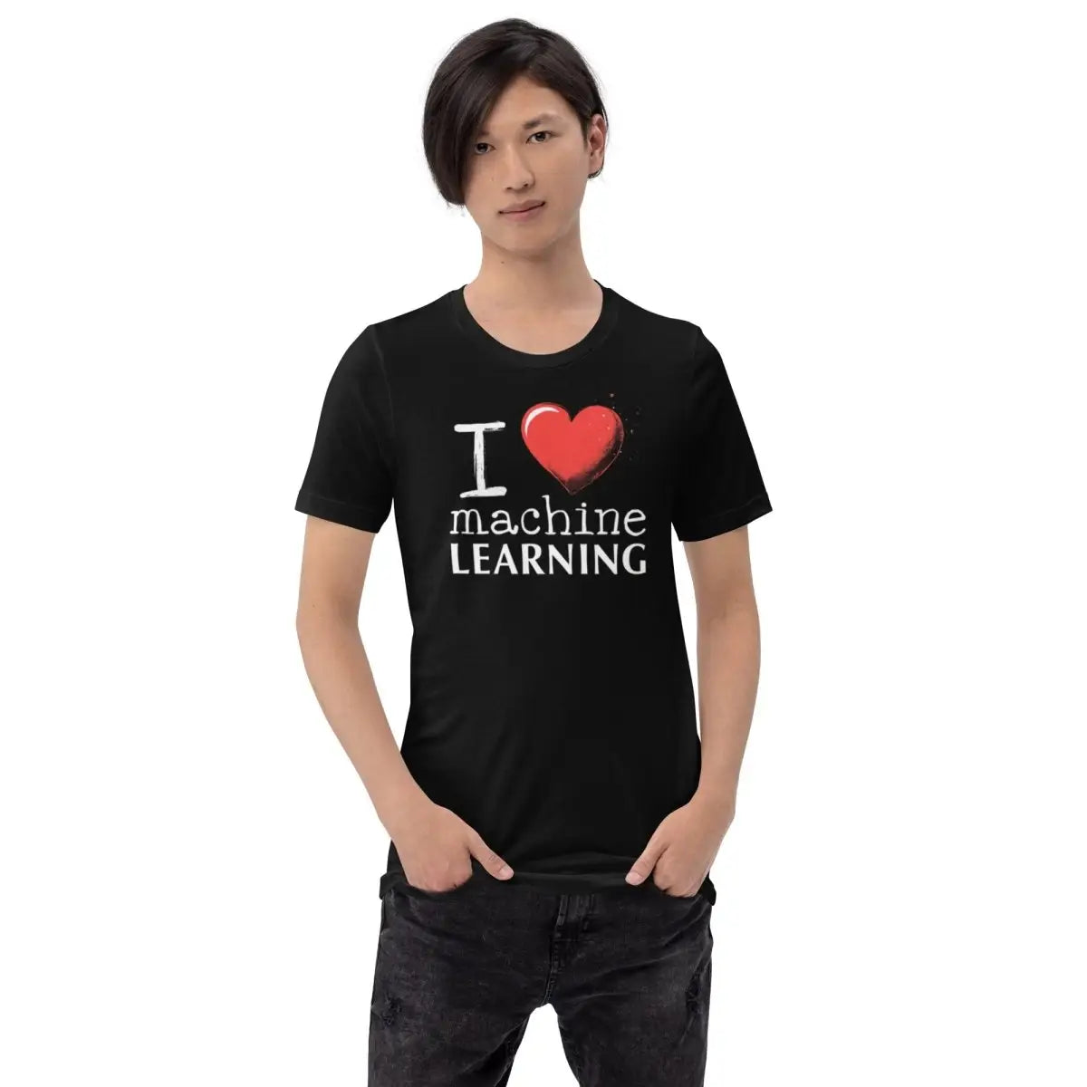 I Heart Machine Learning T-Shirt (unisex)