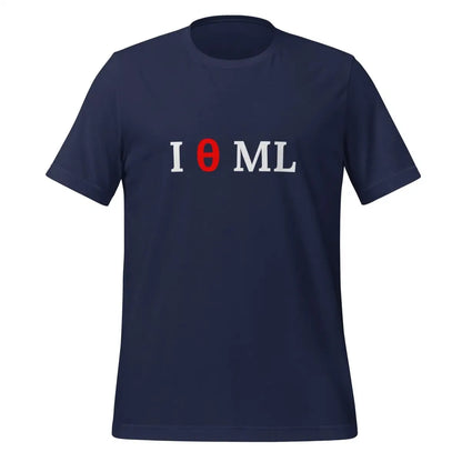 I Theta ML T-Shirt (unisex) - Navy / M