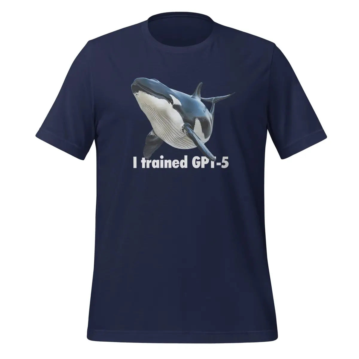 I trained GPT-5 T-Shirt (unisex) - Navy / M